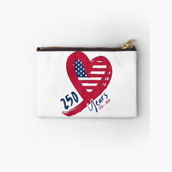 Item preview, 250th anniversary america patriotic flag heart 250 years usa  designed and sold by mariazin.