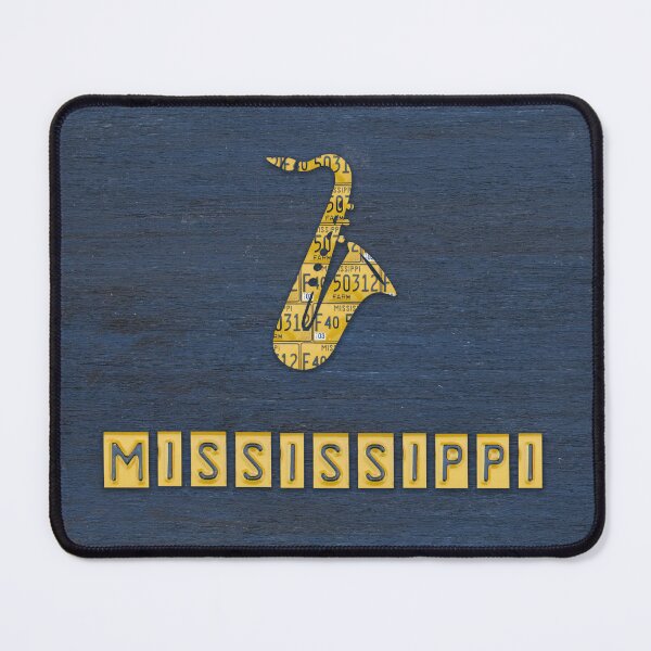 Item preview, Mississippi License Plate Saxophone designed and sold by Elisabeth Lucas.
