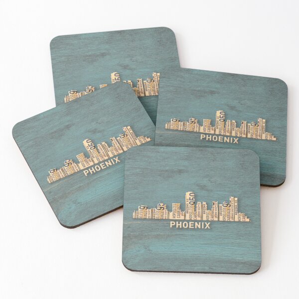 Item preview, Phoenix License Plate Skyline 01 designed and sold by Elisabeth Lucas.