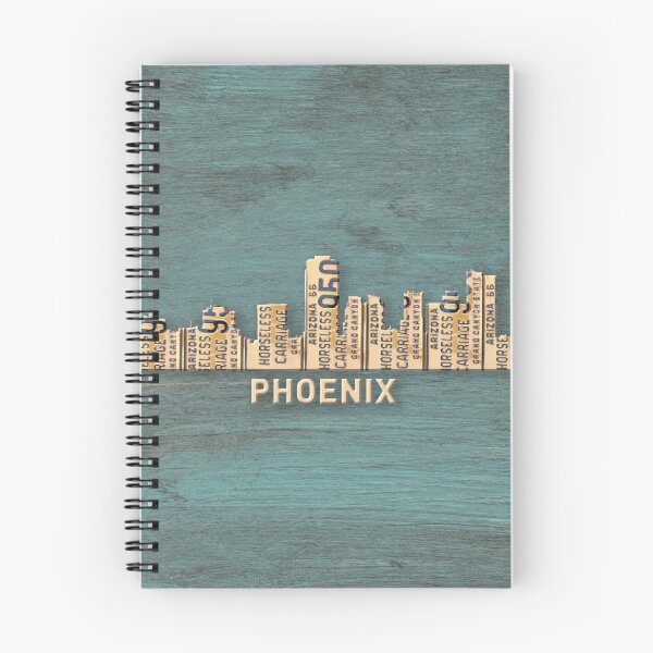 Item preview, Phoenix License Plate Skyline 01 designed and sold by Elisabeth Lucas.