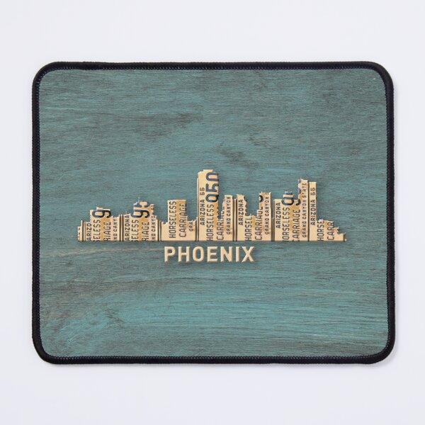 Item preview, Phoenix License Plate Skyline 01 designed and sold by Elisabeth Lucas.
