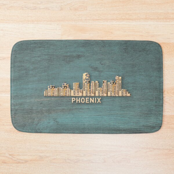 Item preview, Phoenix License Plate Skyline 01 designed and sold by Elisabeth Lucas.