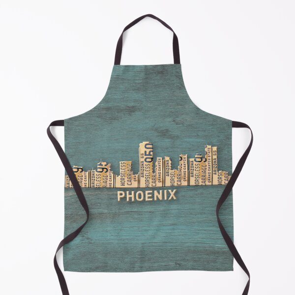 Item preview, Phoenix License Plate Skyline 01 designed and sold by Elisabeth Lucas.