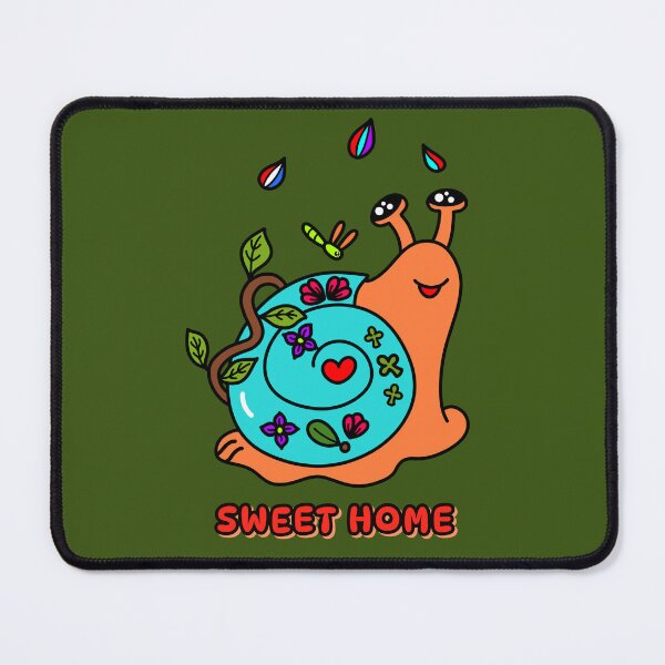 Item preview, Sweet Home Cute Snail Illustration designed and sold by EMILYVU22.