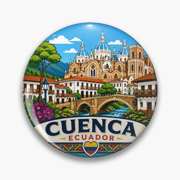 Item preview, Cuenca, Ecuador - Andean Cathedral designed and sold by Myra365Art.