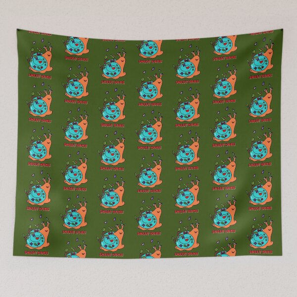 Item preview, Sweet Home Cute Snail Illustration designed and sold by EMILYVU22.