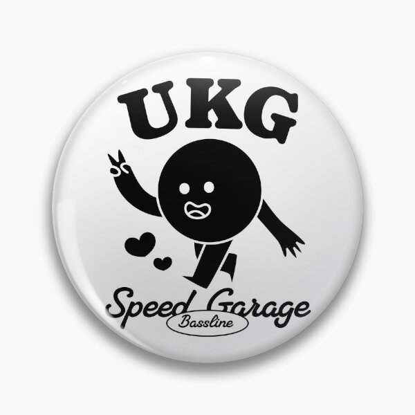 Item preview, UKG - Speed Garage Dude (Black) designed and sold by Discothreadz.