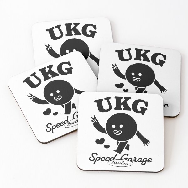 Item preview, UKG - Speed Garage Dude (Black) designed and sold by Discothreadz.