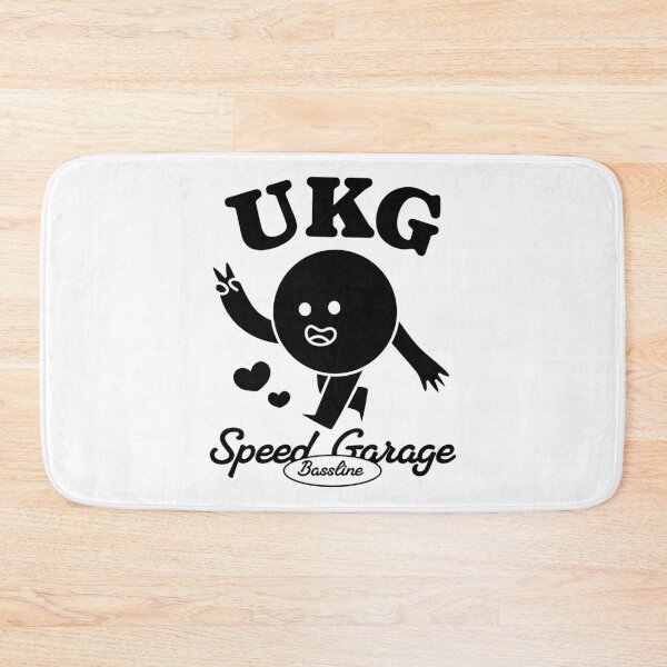 Item preview, UKG - Speed Garage Dude (Black) designed and sold by Discothreadz.