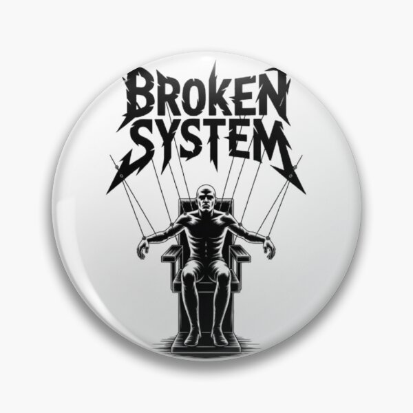 Item preview, Broken System — They Built the Cage, We Break the Throne designed and sold by NewUSShop.