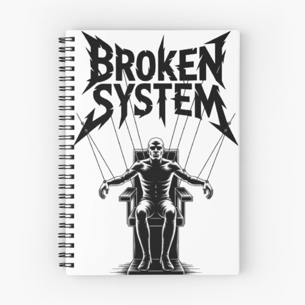 Item preview, Broken System — They Built the Cage, We Break the Throne designed and sold by NewUSShop.