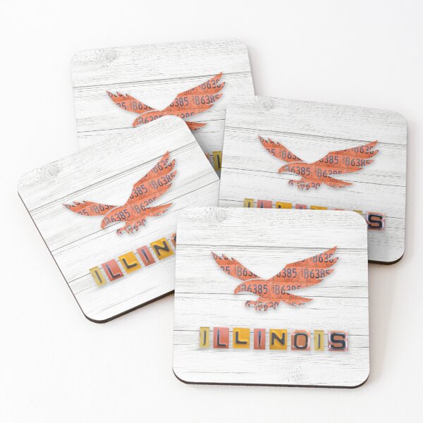 Item preview, Illinois License Plate Eagle designed and sold by Elisabeth Lucas.