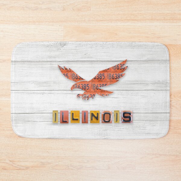 Item preview, Illinois License Plate Eagle designed and sold by Elisabeth Lucas.