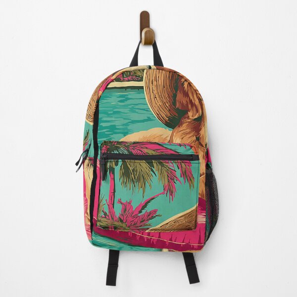 Item preview, Golden Retriever in Sunglasses Cute Dog Tropical Pool Partyand Cow Summer Vibes Floral Women Girls Beach Tropical designed and sold by Littermin.