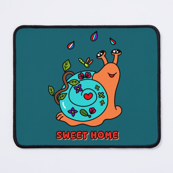 Item preview, Sweet Home Cute Snail Illustration designed and sold by EMILYVU22.