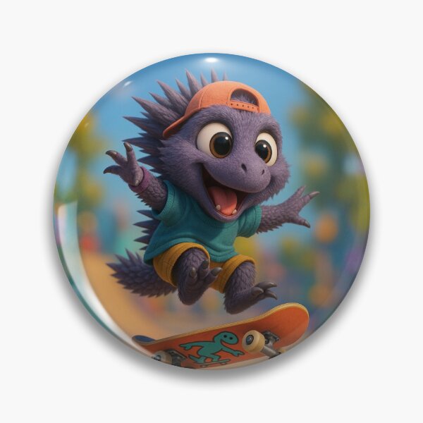 Item preview, Skater Wiwaxia Dinosaur designed and sold by Sillytoe.