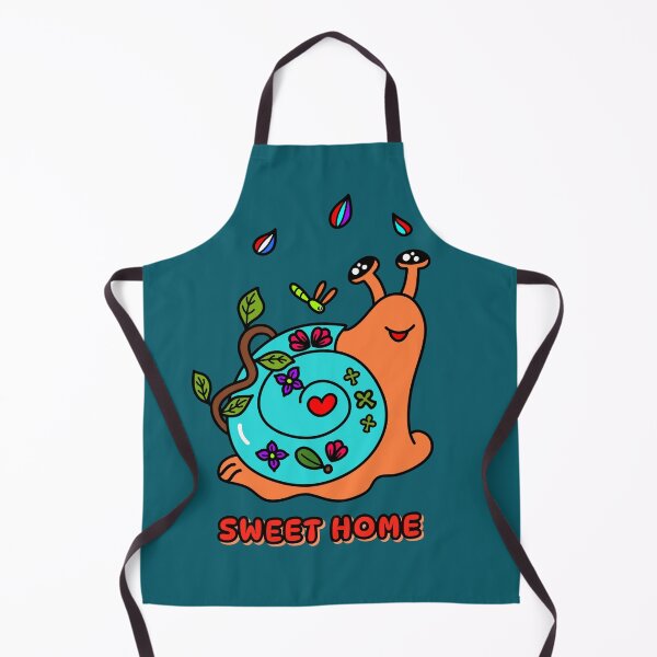 Item preview, Sweet Home Cute Snail Illustration designed and sold by EMILYVU22.