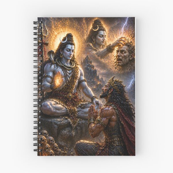 Item preview, Mahadev War Series: The Illusion of Ash – Lord Shiva and the Trap of Bhasmasura designed and sold by Homyar.