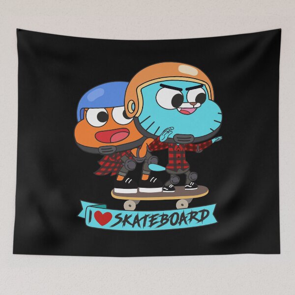 Item preview, Gumball Darwin Skate designed and sold by plushism.