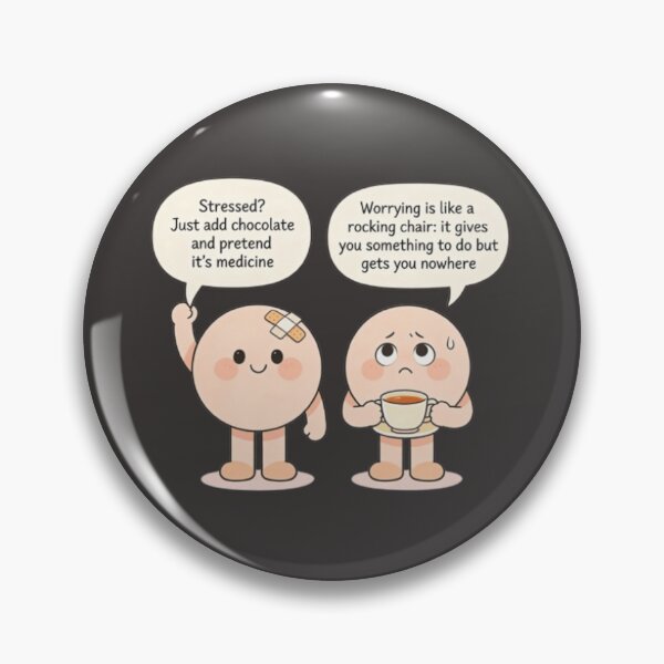 Item preview, stress with chocolate designed and sold by Chill Vibe.