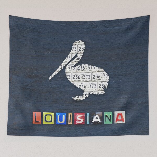 Item preview, Louisiana License Plate Pelican designed and sold by Elisabeth Lucas.