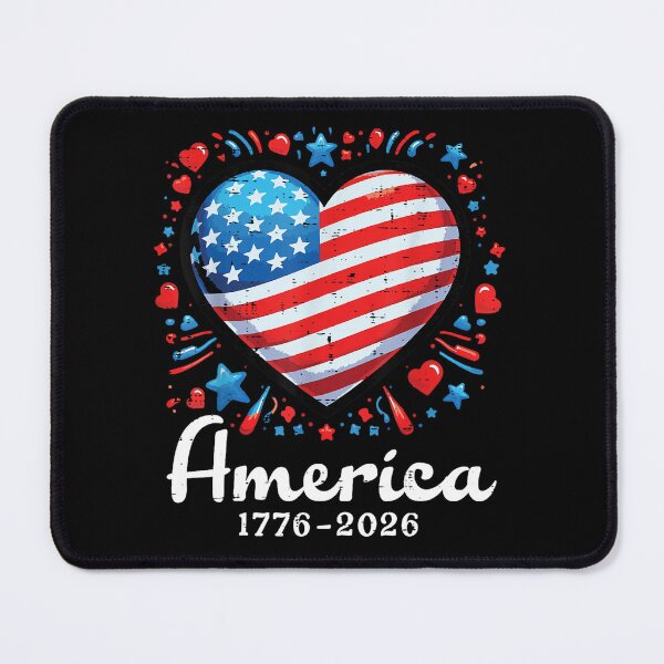 Item preview, 250th anniversary america patriotic flag heart 250 years usa designed and sold by mariazin.