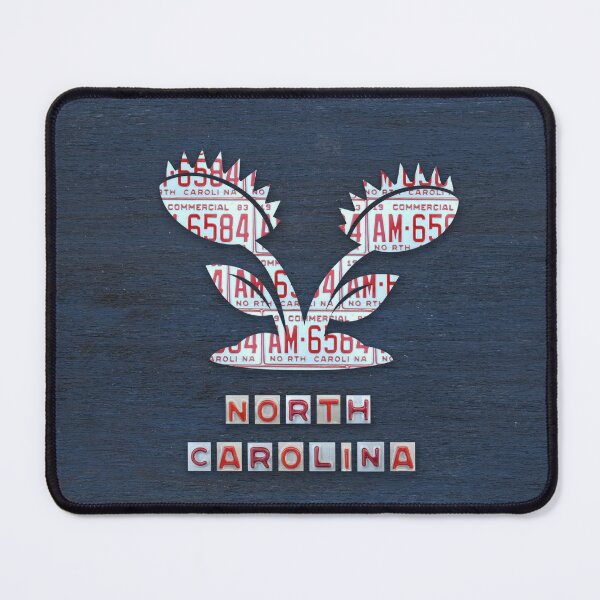 Item preview, NC License Plate Venus Flytrap designed and sold by Elisabeth Lucas.