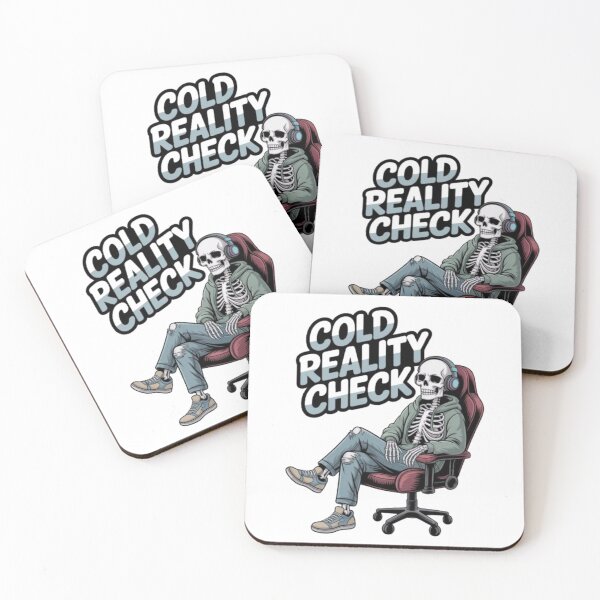 Item preview, Cold Reality Check — Unbothered, Chilling in the Void designed and sold by NewUSShop.