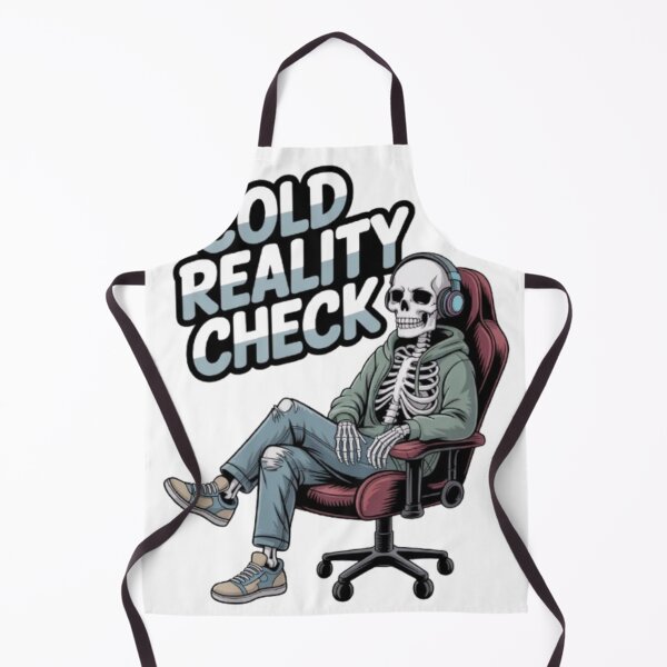 Item preview, Cold Reality Check — Unbothered, Chilling in the Void designed and sold by NewUSShop.