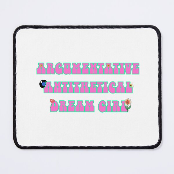 Item preview, Groovy Pink and Mint Green Dream Girl Taylor Lyric Sticker designed and sold by GirlyVision.