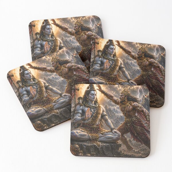 Item preview, Mahadev War Series: The Illusion of Ash – Lord Shiva and the Trap of Bhasmasura designed and sold by Homyar.