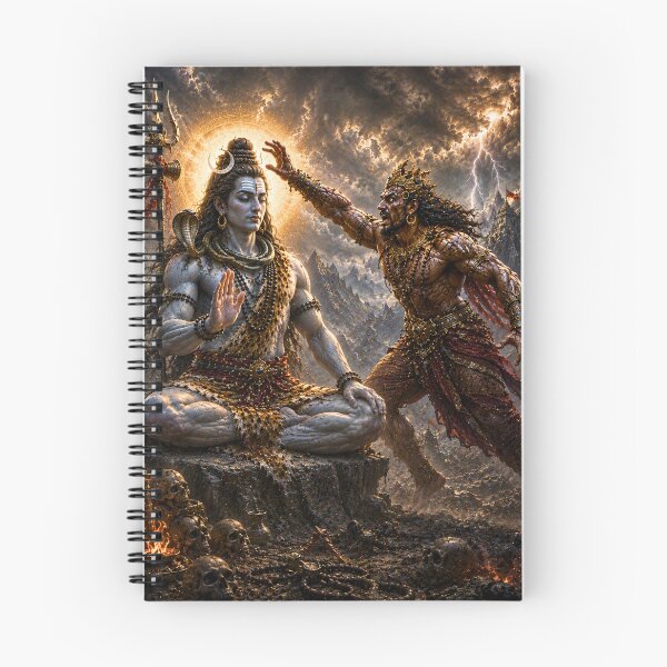 Item preview, Mahadev War Series: The Illusion of Ash – Lord Shiva and the Trap of Bhasmasura designed and sold by Homyar.