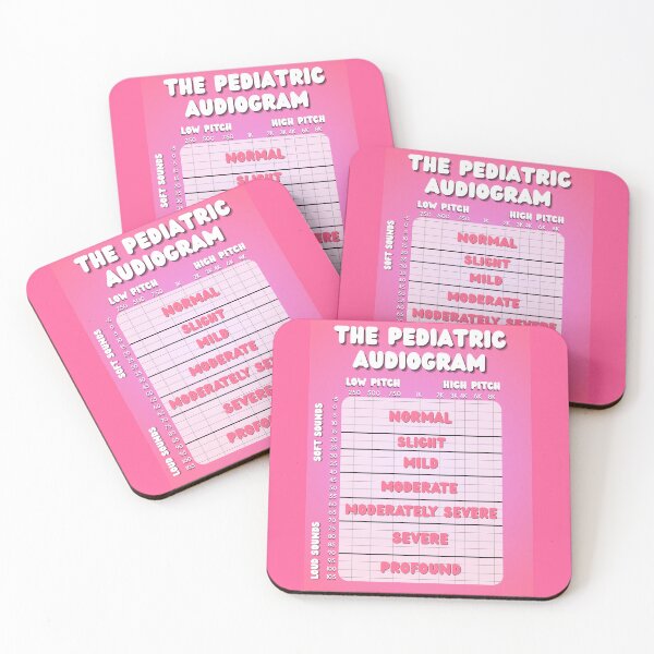 Item preview, Audiology Audiogram For Pediatric Patients Poster Size designed and sold by graceometry.