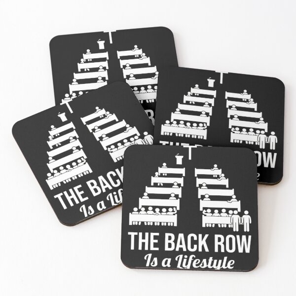 Item preview, The Back Row Is a Lifestyle Funny Christian Church Seating Gift designed and sold by haitrieuic96.