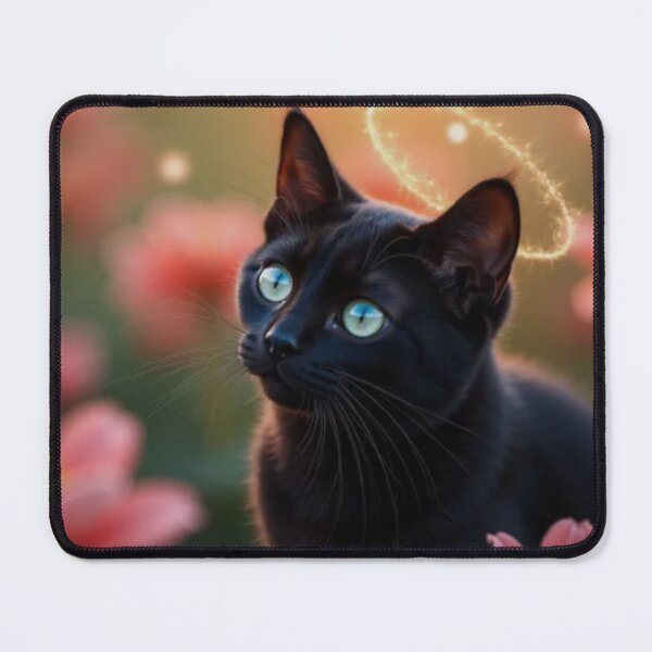 Item preview, Kitty with haylo designed and sold by Kari's shop.