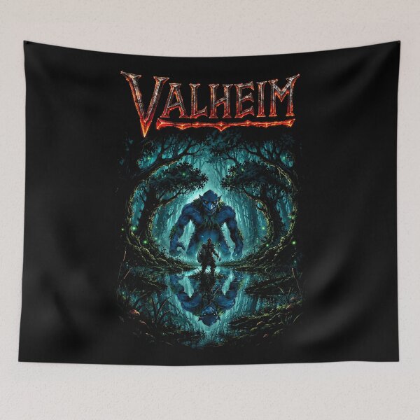 Item preview, valheim troll theme designed and sold by thedarkfantasy.