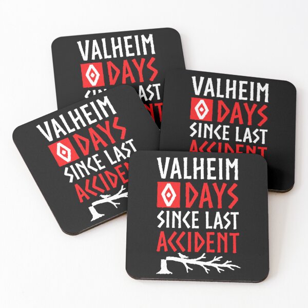 Item preview, valheim days since last accident designed and sold by thedarkfantasy.