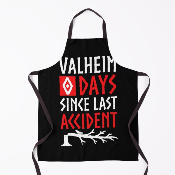 Item preview, valheim days since last accident designed and sold by thedarkfantasy.