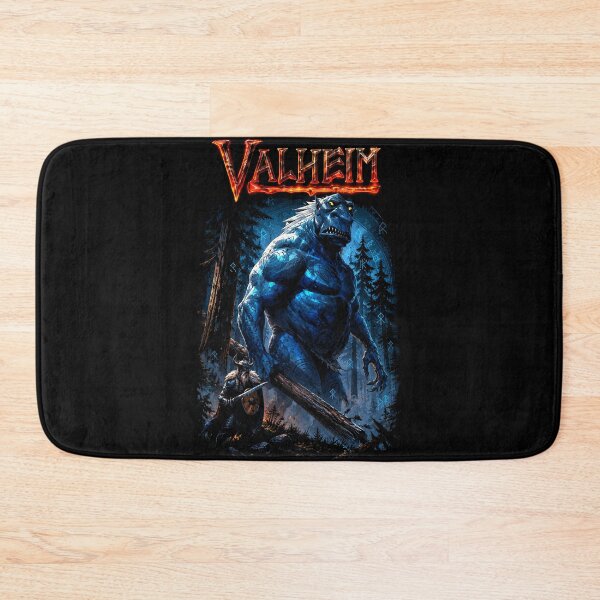 Item preview, valheim blue troll designed and sold by thedarkfantasy.
