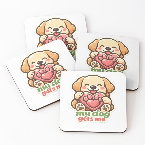 Item preview, My Dog Gets Me, Cute Dog Lover Design designed and sold by Naviora.
