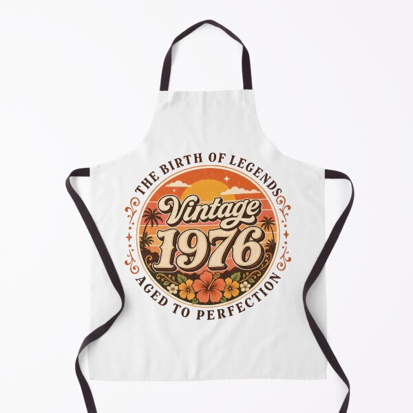 Item preview, Vintage 1976 The Birth Of Legends, 50th Birthday Retro Sunset designed and sold by FernaRoje.
