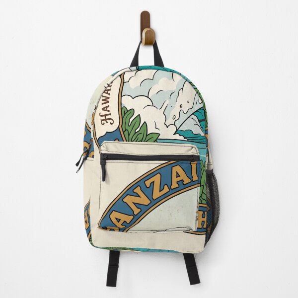 Artikelvorschau, Banzai Pipeline Vintage Surf Badge entworfen und verkauft von Bizu Digitalart.