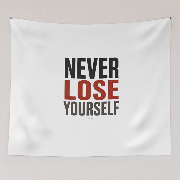 Item preview, Never Lose Yourself designed and sold by Lovestickerco.