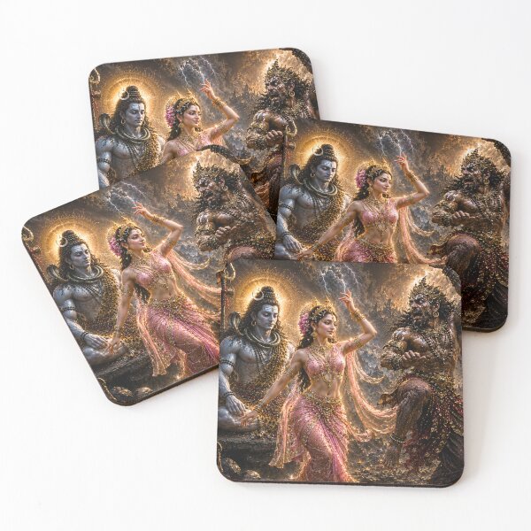 Item preview, Mahadev War Series: The Illusion of Ash – Lord Shiva and the Trap of Bhasmasura designed and sold by Homyar.