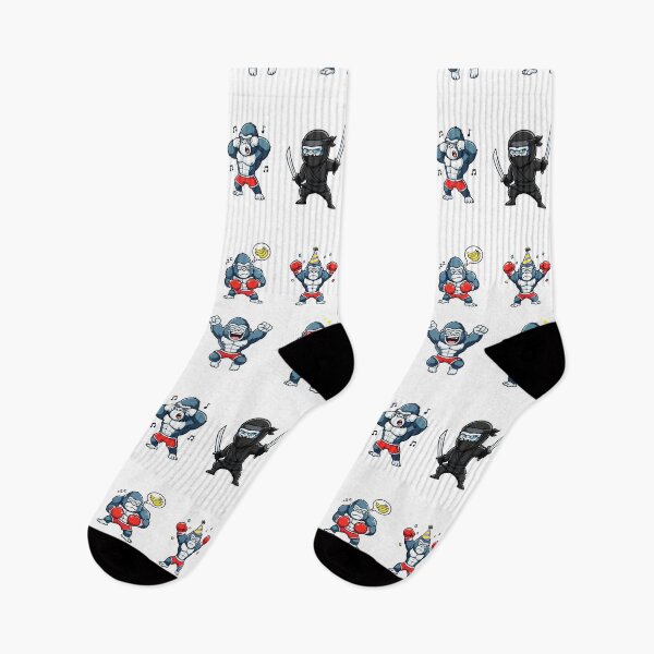 Item preview, Cute Gorilla Emoji Sticker Pack designed and sold by RamyGallery.