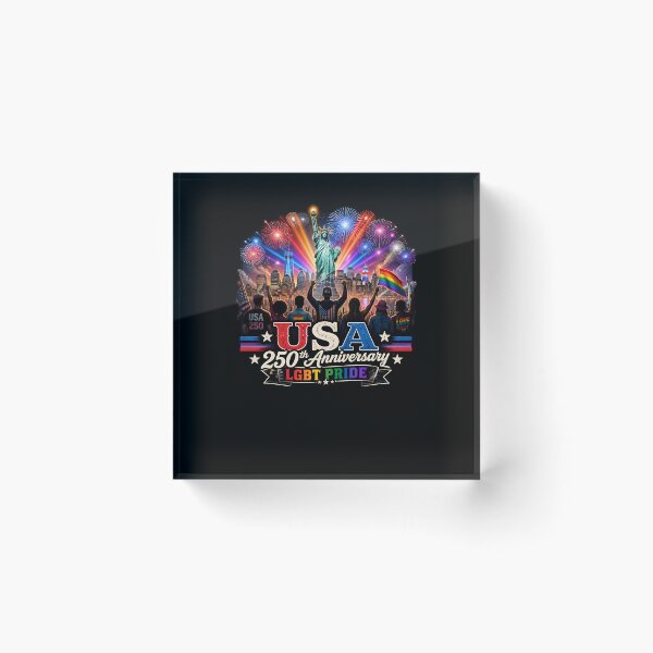 Item preview, USA 250th Anniversary LGBT Pride Celebration designed and sold by No Limits T-Shirts.
