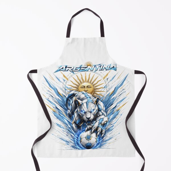 Item preview, Argentina Soccer Solar Puma - Futuristic Football Cybercore Design designed and sold by Extravanganzza.