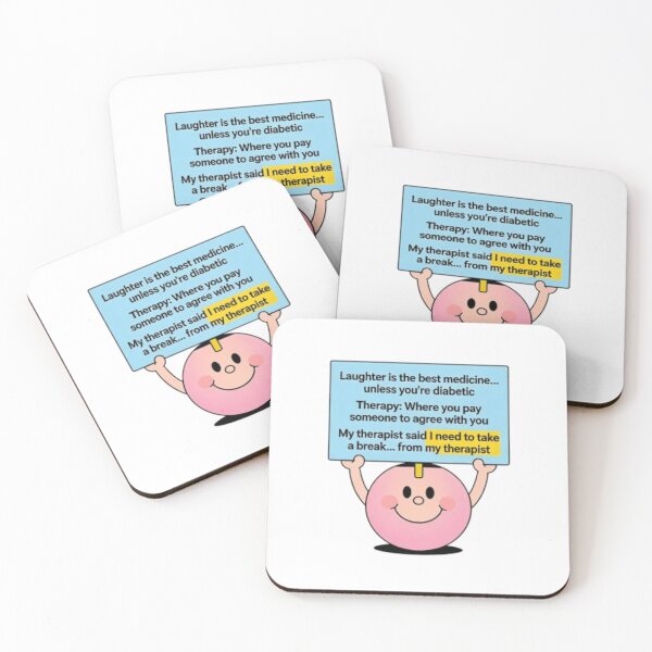 Item preview, Laughter Has Exceptions, Just Like Therapy designed and sold by Chill Vibe.