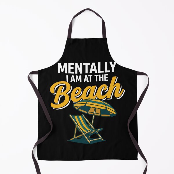 Item preview, Mentally I Am At The Beach Funny Summer Vacation designed and sold by KroghDs.