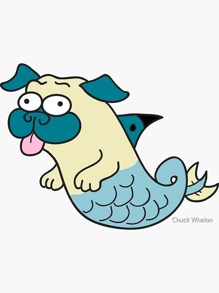 Mer Pug by MrChuckles
